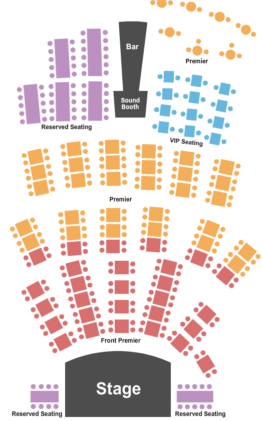 City Winery Seating Chart With Numbers